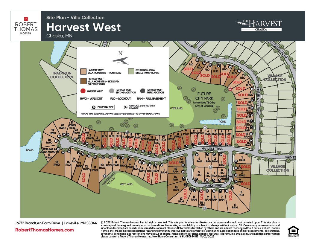 The Harvest Chaska, MN Robert Thomas Homes
