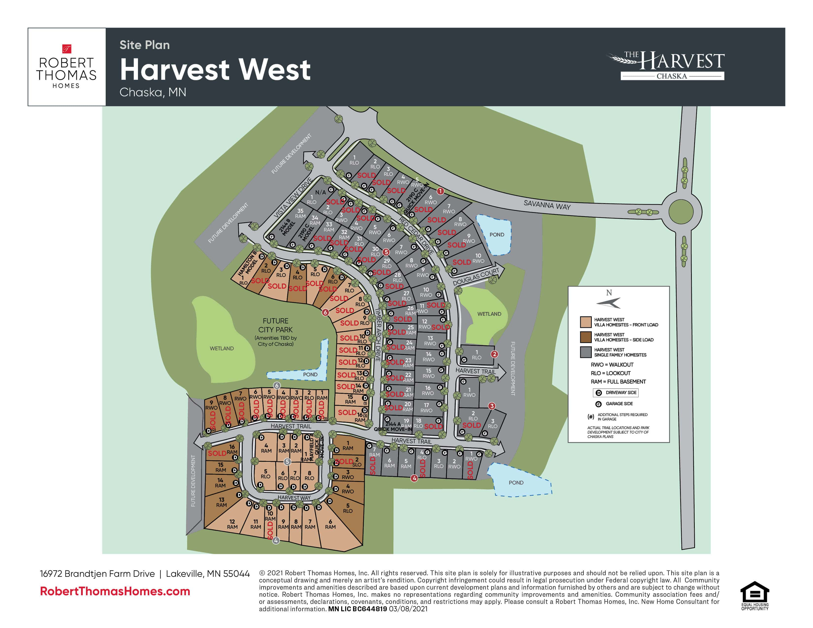 The Harvest Chaska, MN Robert Thomas Homes