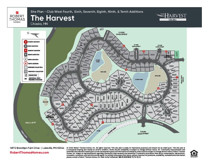 The Harvest Chaska, MN Robert Thomas Homes