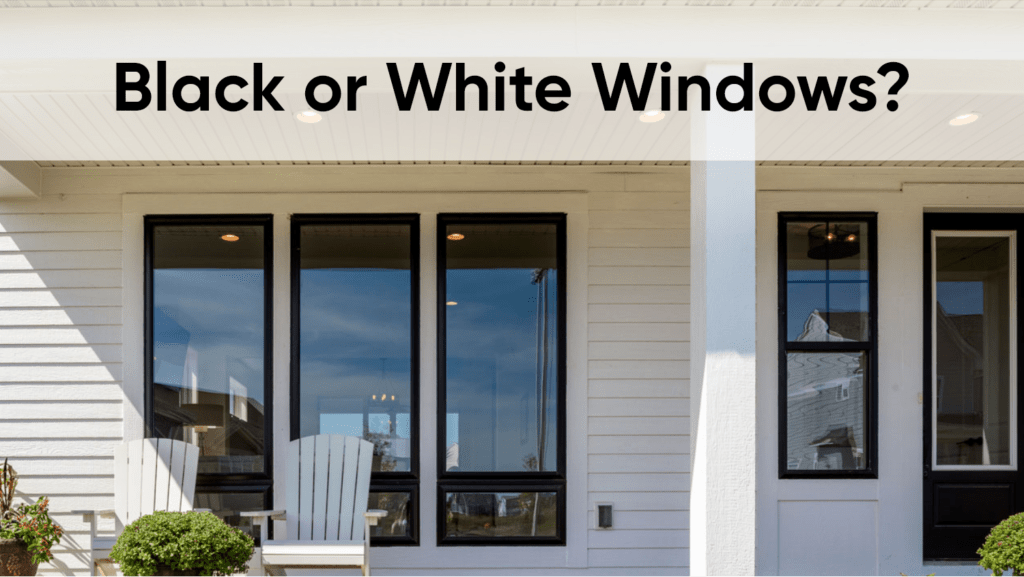 Hot Topic Black or White Windows? Robert Thomas Homes