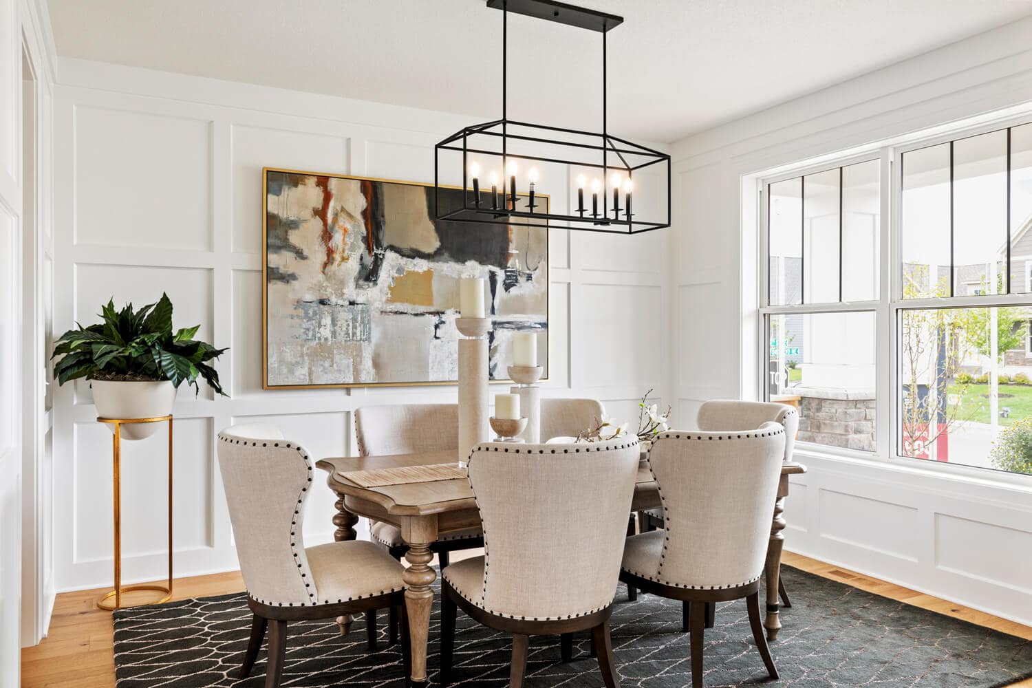 dining room layout id
