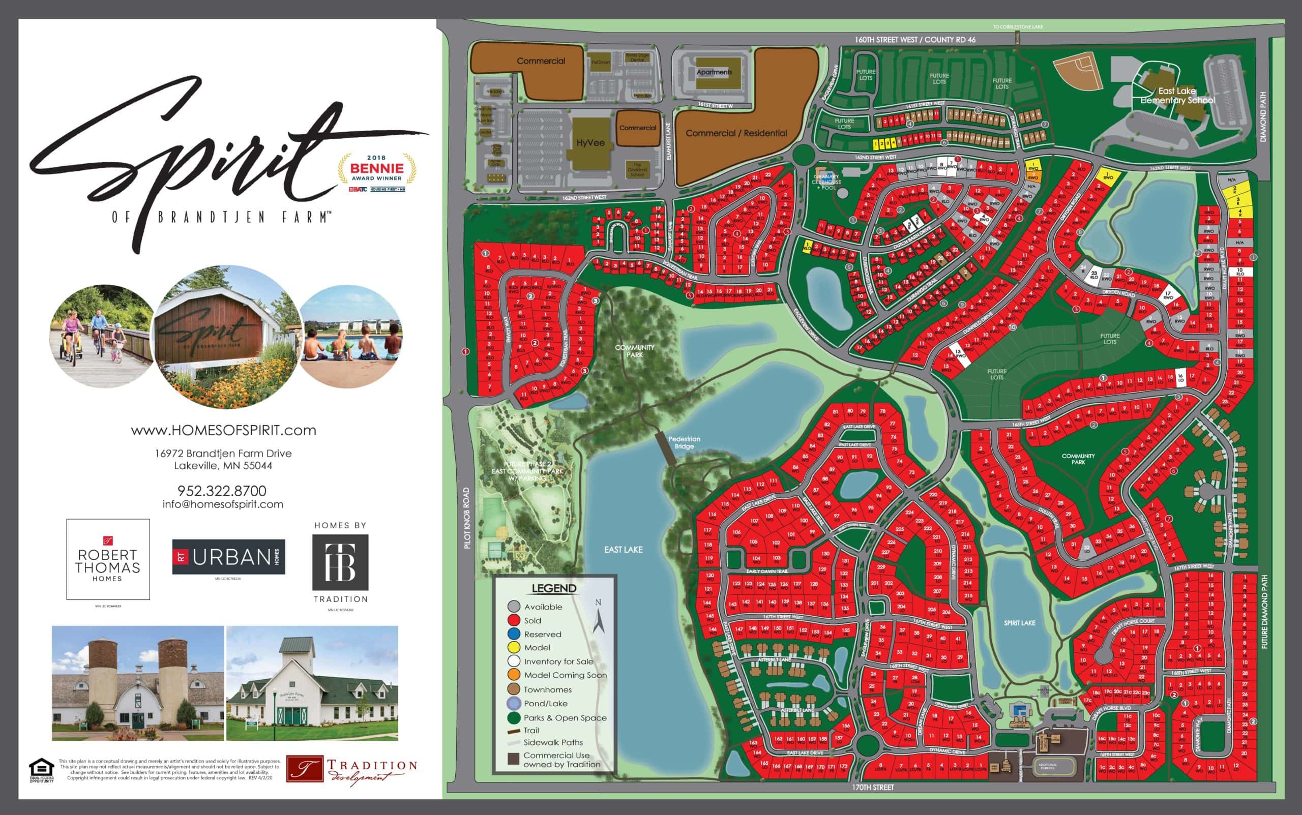 Spirit of Brandtjen Farm Lakeville, MN Robert Thomas Homes