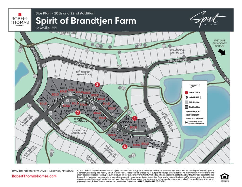 Spirit of Brandtjen Farm Lakeville, MN Robert Thomas Homes