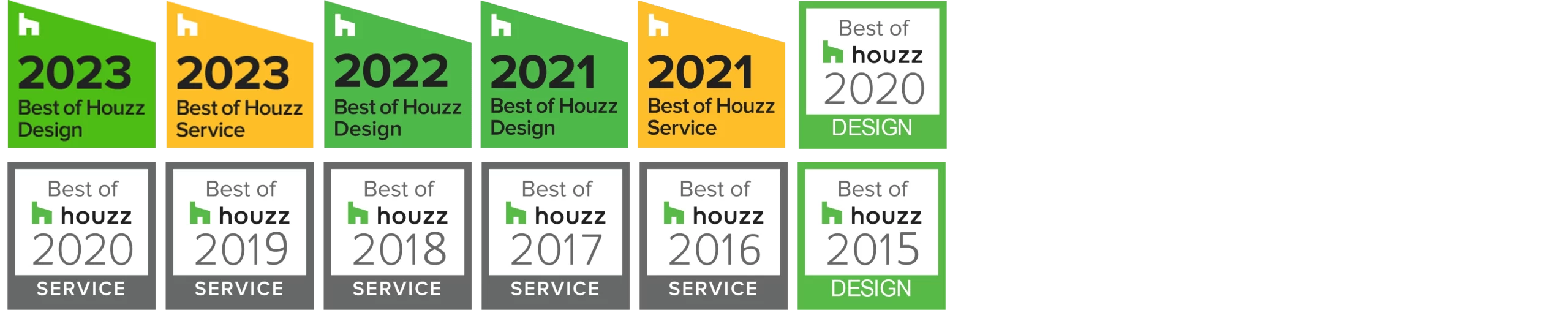 Best of Houzz logos