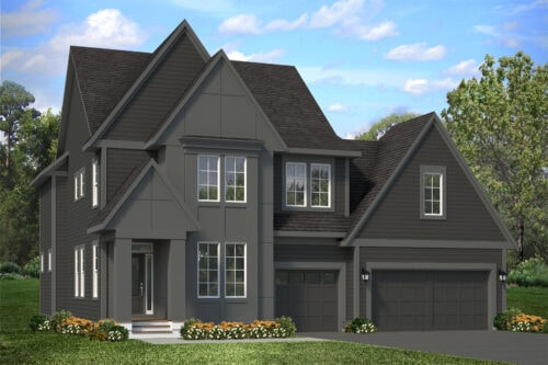 Woodbridge E front facade rendering